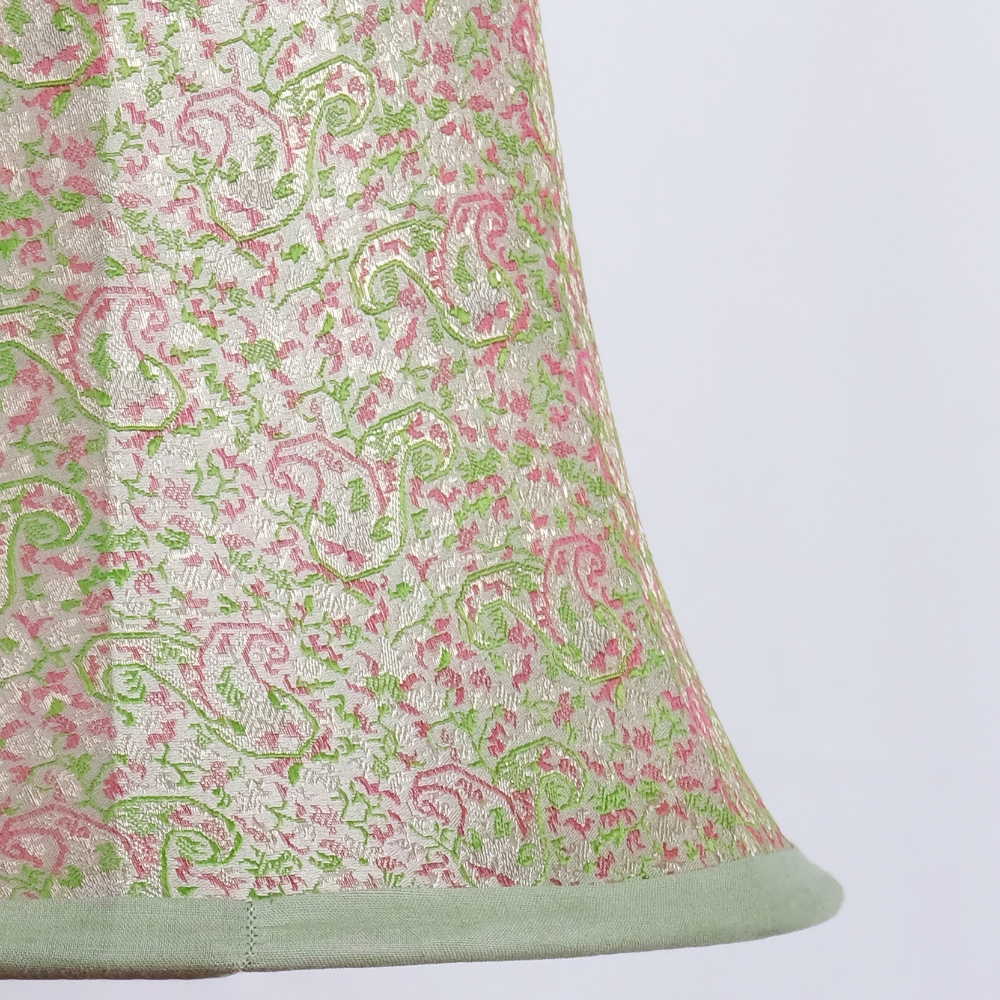 Brocade Bell Lampshade
